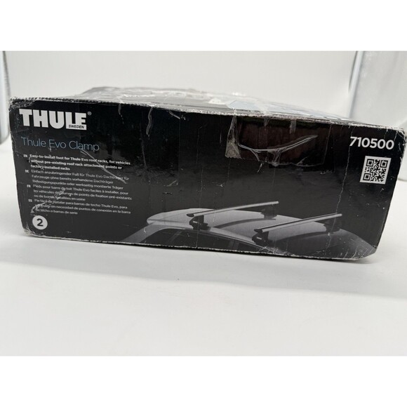Thule 710500 Roof Racks, Evo Clamp Erow Foot Pack of 2 Feet - Picture 6 of 11